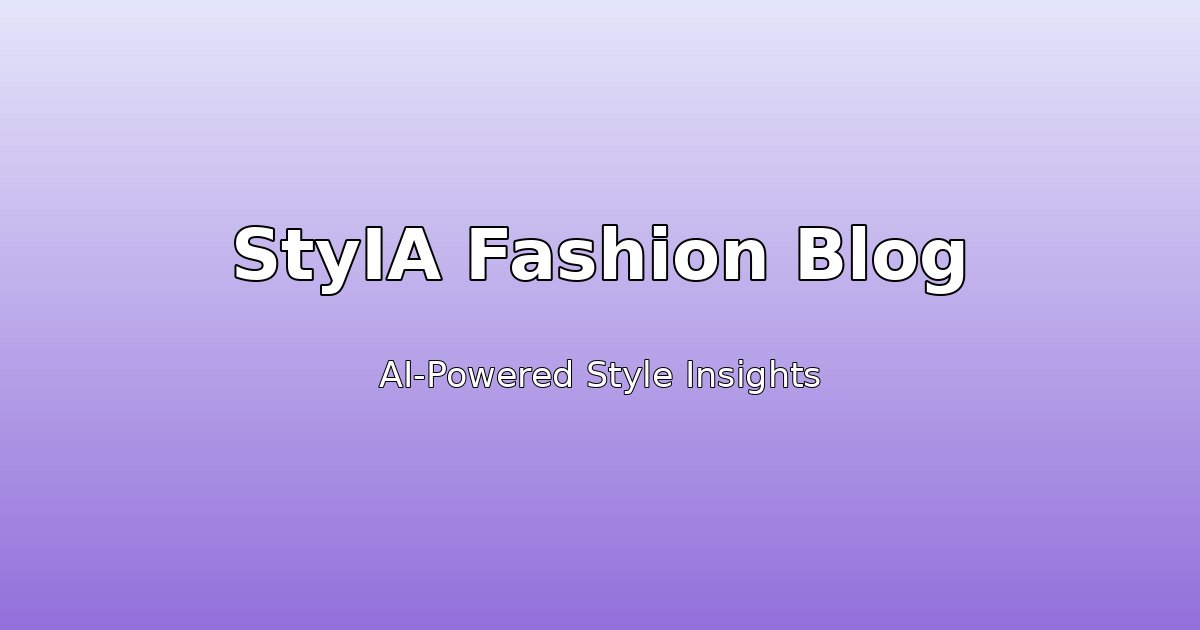 Find Your Unique Style with Our Sustainable Personal Style Quiz